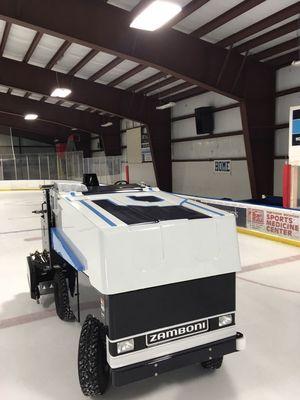 New electric zamboni