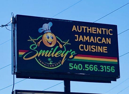 Smiley's Jamaican Spot Billboard