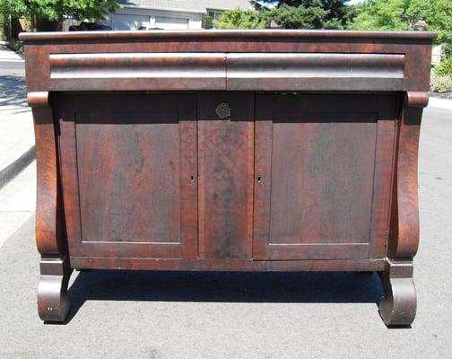 Mahogany Buffet: Before