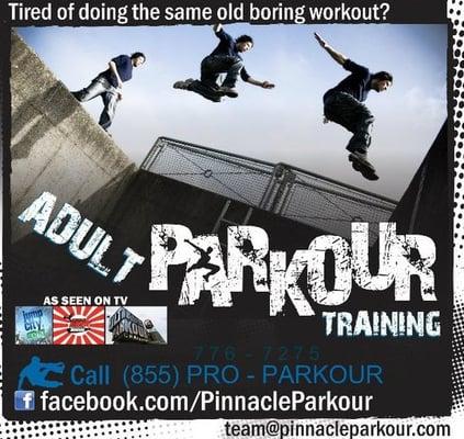 Adults- tired of the same old boring workout?