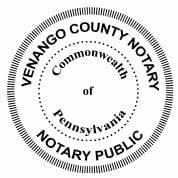 Venango County Notary