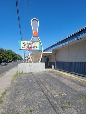 Front street entrance