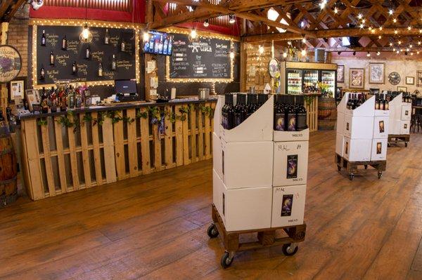 Our Tasting Room located in the AppleShed.