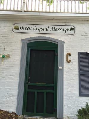 Green Crystal Massage