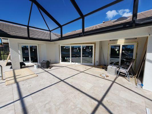 New Impact sliding doors

House remodel