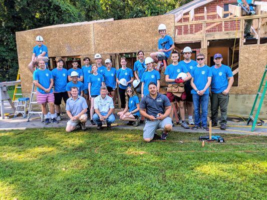 We had a great time on the Tiny House project with Wando High School.