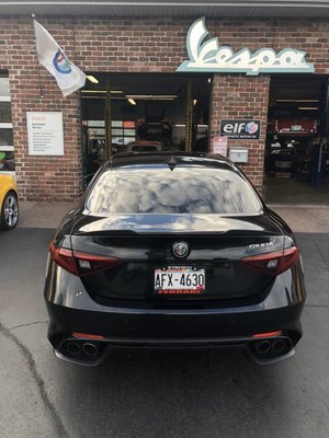 New Alfa Romeo Giulia QUADRIFOGLIO