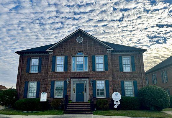 Our beautiful building on the corner of Raeford and Robeson in Fayetteville, NC.