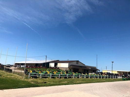 The Front of our store in Mt Pleasant, Iowa