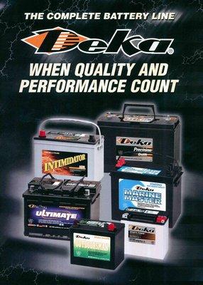 Batteries-Auto, Marine, Lawn/Garden and Farm