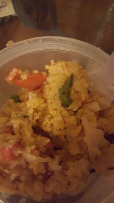 I remade my fried rice and moo goo , the meat was NOT CHICKEN,. My beagle ate it like it was Turtle meat, she loves Turtle meat and frog