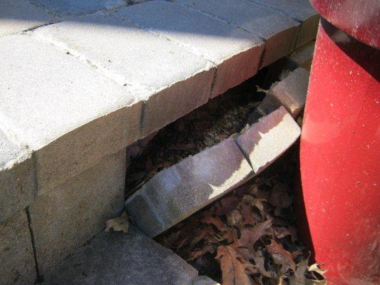 Pavers Plus - my patio falling apart after 3 years