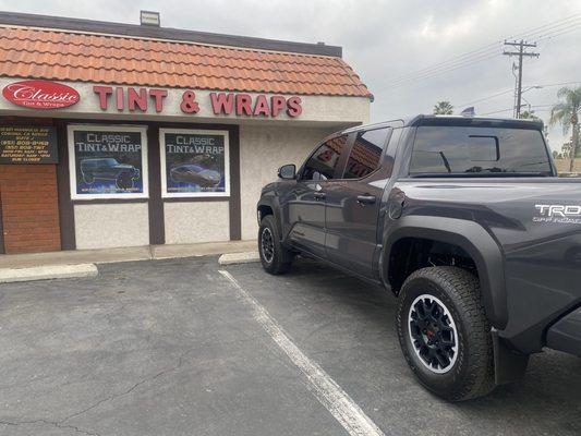 2024 Tacoma  Ceramic tint