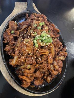 Spicy pork bulgogi