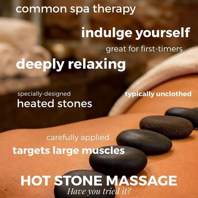 Sanford Massage & Wellness come relax with a Hot Stone Massage