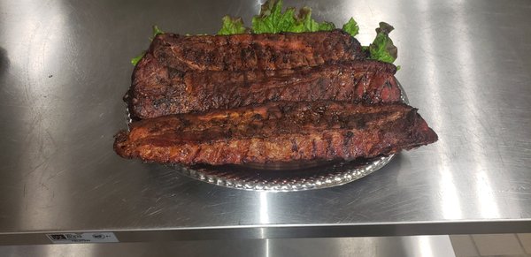 Freshly smoked ribs....