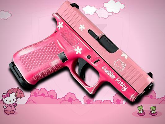 Hello Kitty themed Glock 43X