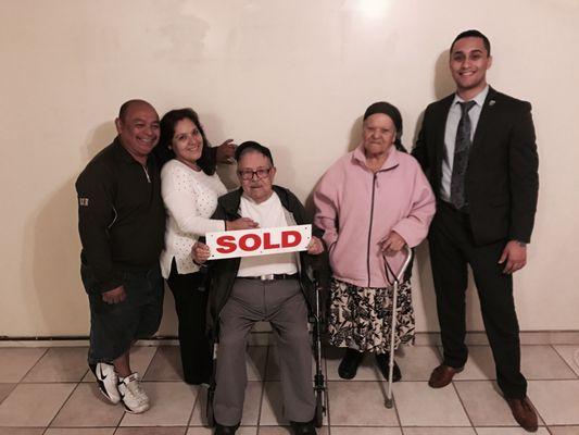 Family of first time buyers who bought with zero money down! Call me for details 323 350 4654