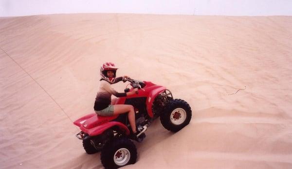 On the sand dunes of Pismo Beach