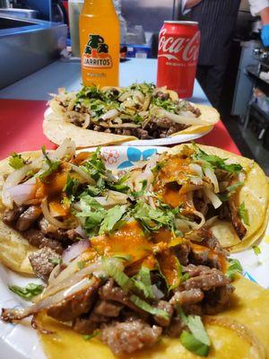 Tacos de asada..