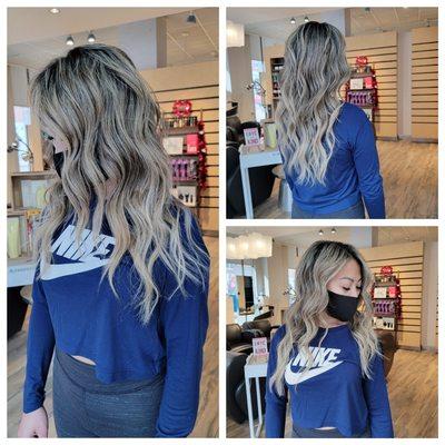 Love this nude blonde balayage 

Instagram @jordanvanhair 

Online booking jordantruong.glossgenius.com