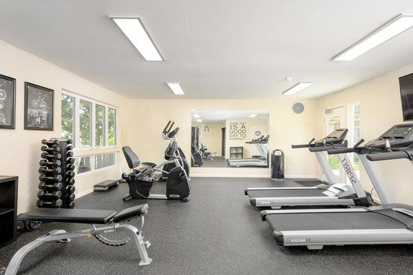 Fitness Center at Pleasanton Heights Apartment Homes