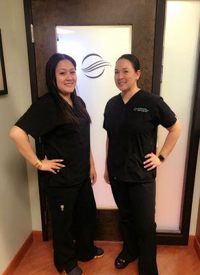 Dental Assistants Terry & Joanna!