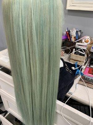 Custom color wig