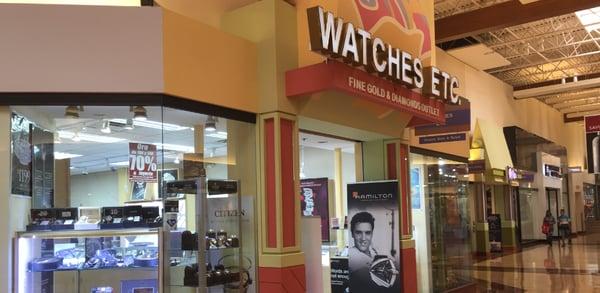 Welcome to the Watches Etc. Your fine affordable and Custom Watches/Jewellery outlet store located in Grapevine Mills Mall.