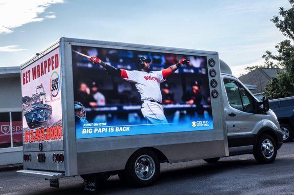 LED Truck Advertising