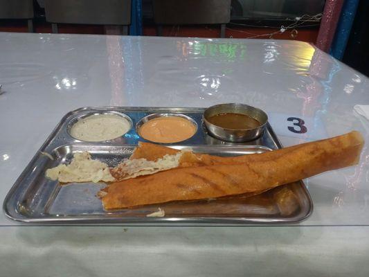 Cheese Dosa.