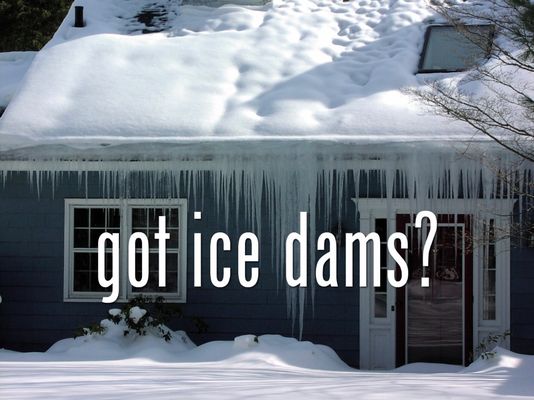 Ice or Snow Dams on Roof? It's Covered!!!