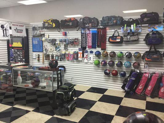 We have a Pro Shop for all your bowling accessory needs!