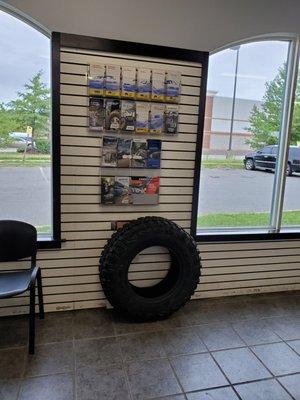 Looks like a tire.