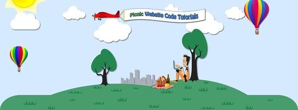 Picnic Website Code Tutorials