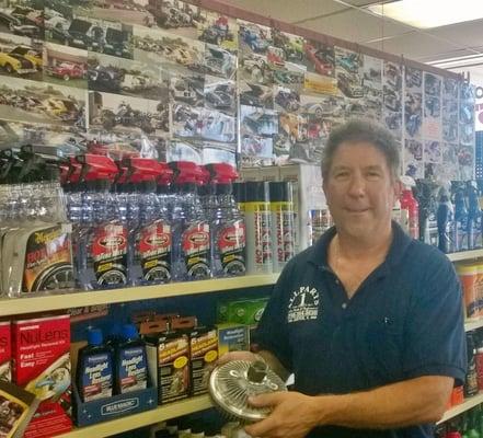 Ken knows the best cleaning product to use on your car!