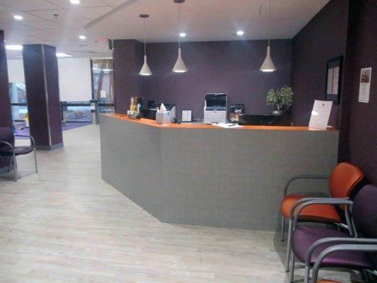 Silver Spring Clinic reception desk