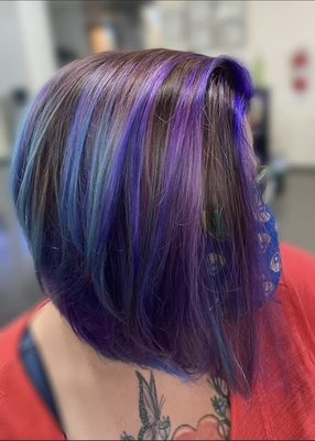 Galaxy hair!