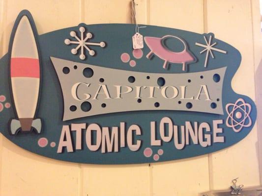 I need this sign in my life but instead put my cats name where it says Capitola...