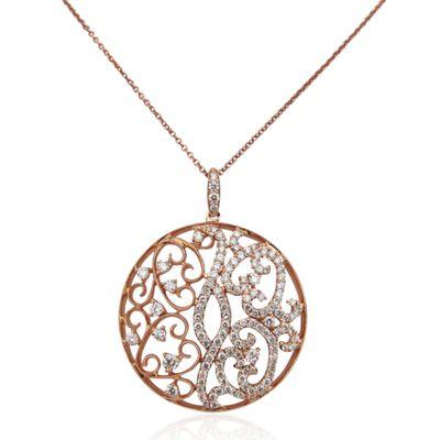 Elegant Rose Gold Pendant