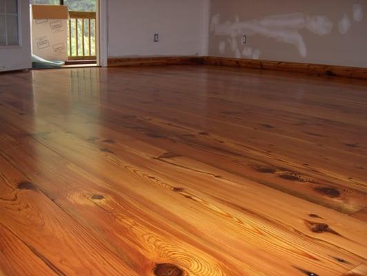 Blue Ridge Heart Pine Floors and B and G Bandmill