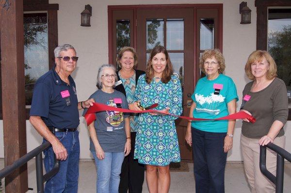 Grand opening with the Bulverde Chamber