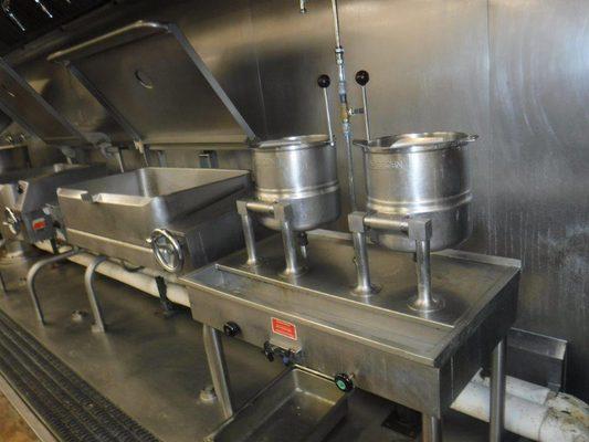 Commercial Kitchen: Deep cleaning of all equipment on the line.