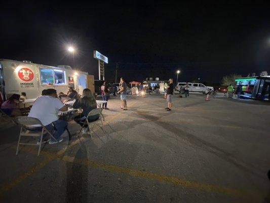 Food truck lot