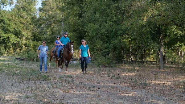 Trail riding