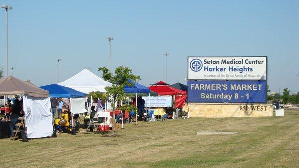 Farmers Market, May-October, Saturdays, 8:00am - 1:00pm