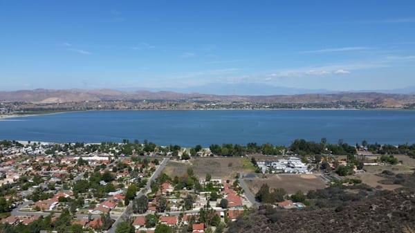 Lake Elsinore, from Hwy 74