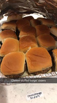 Cheeseburger sliders