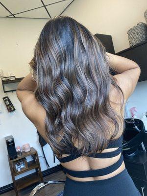 Portfolio: Full balayage & Haircut