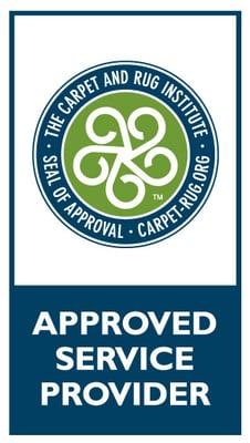 Earned Seal of Approval for The carpet and Rug Institue